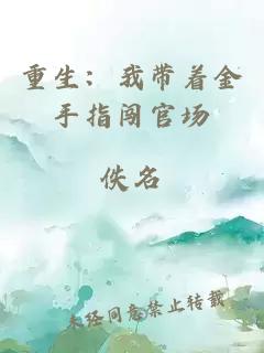 重生：我带着金手指闯官场